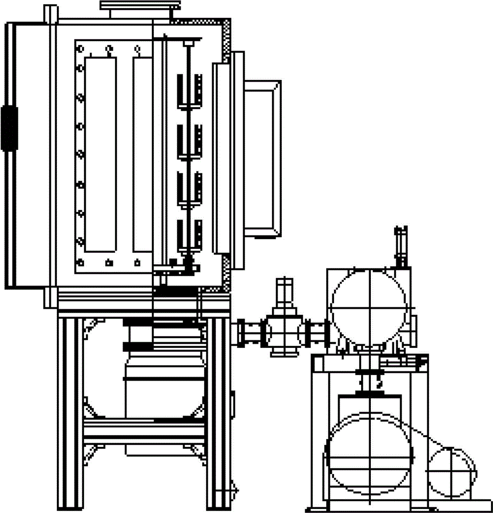 High-energy pulse-type magnetron sputtering method and magnetron sputtering device