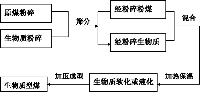 Biomass briquette, especially biomass briquette without binder