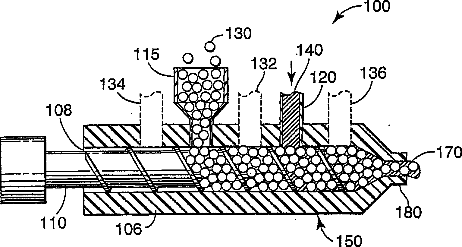 Method of making composite material.