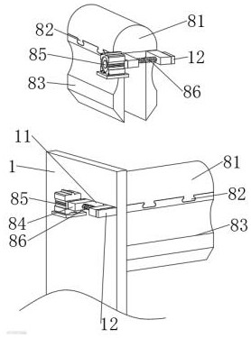 Intelligent powder grinding device for food industrial processing and using method