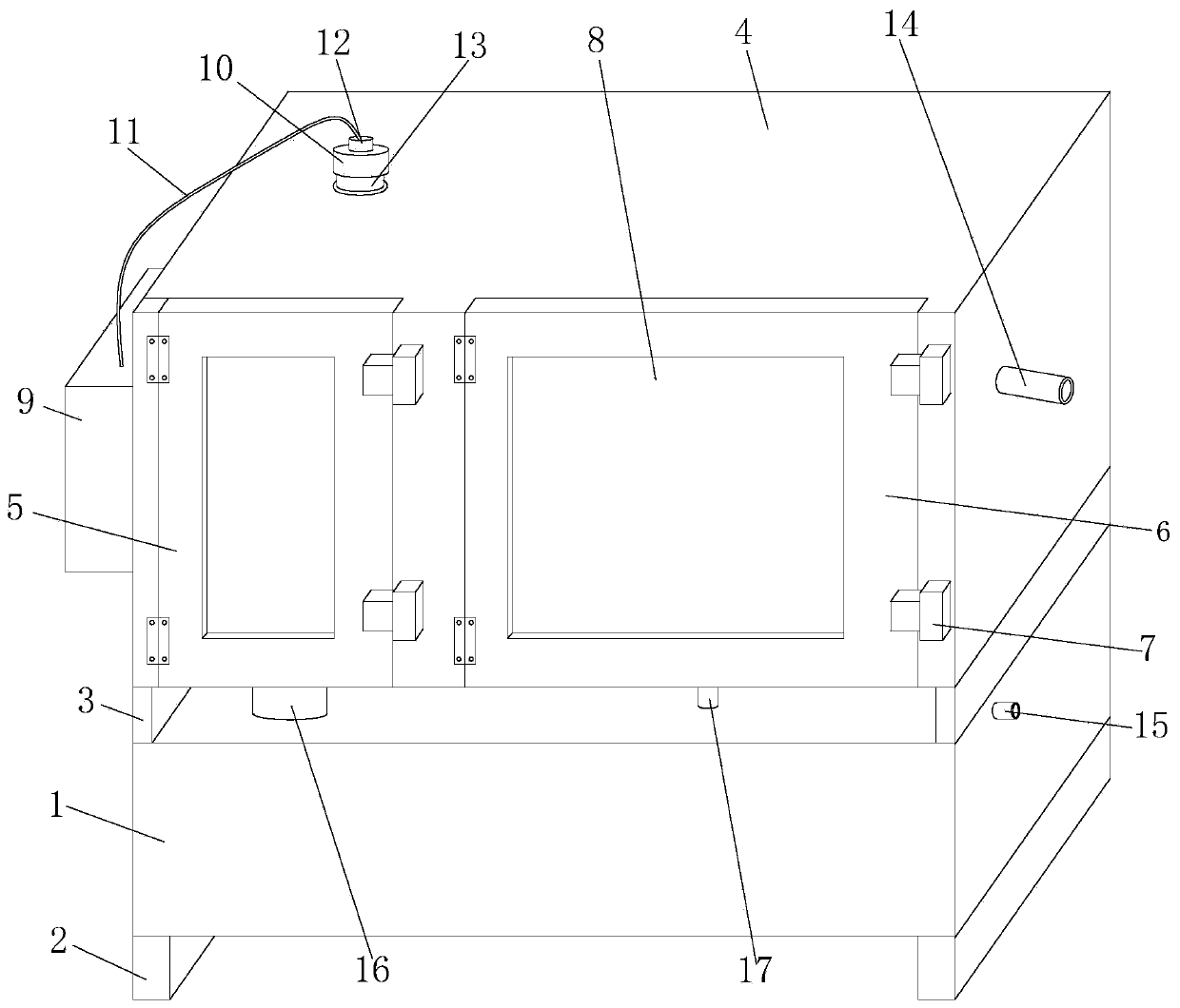 Petroleum distillation experiment device convenient to operate