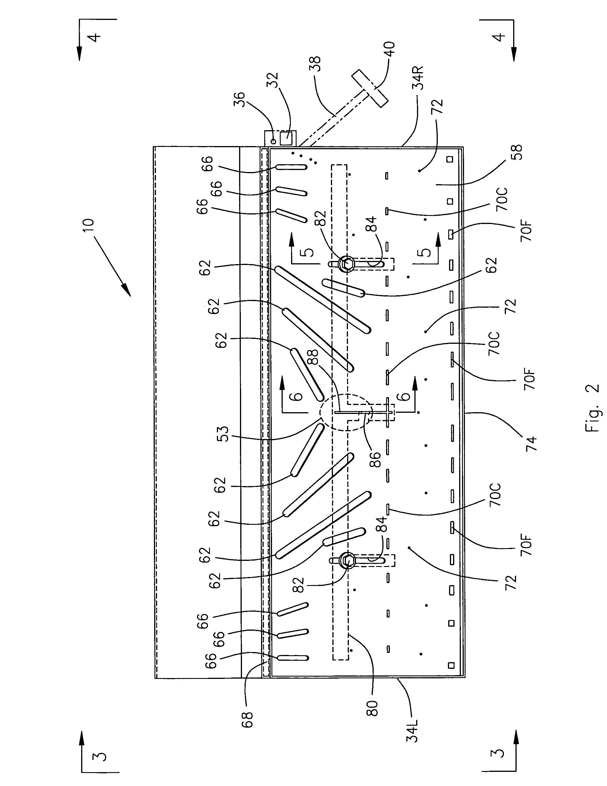 Modular propane gas log burner