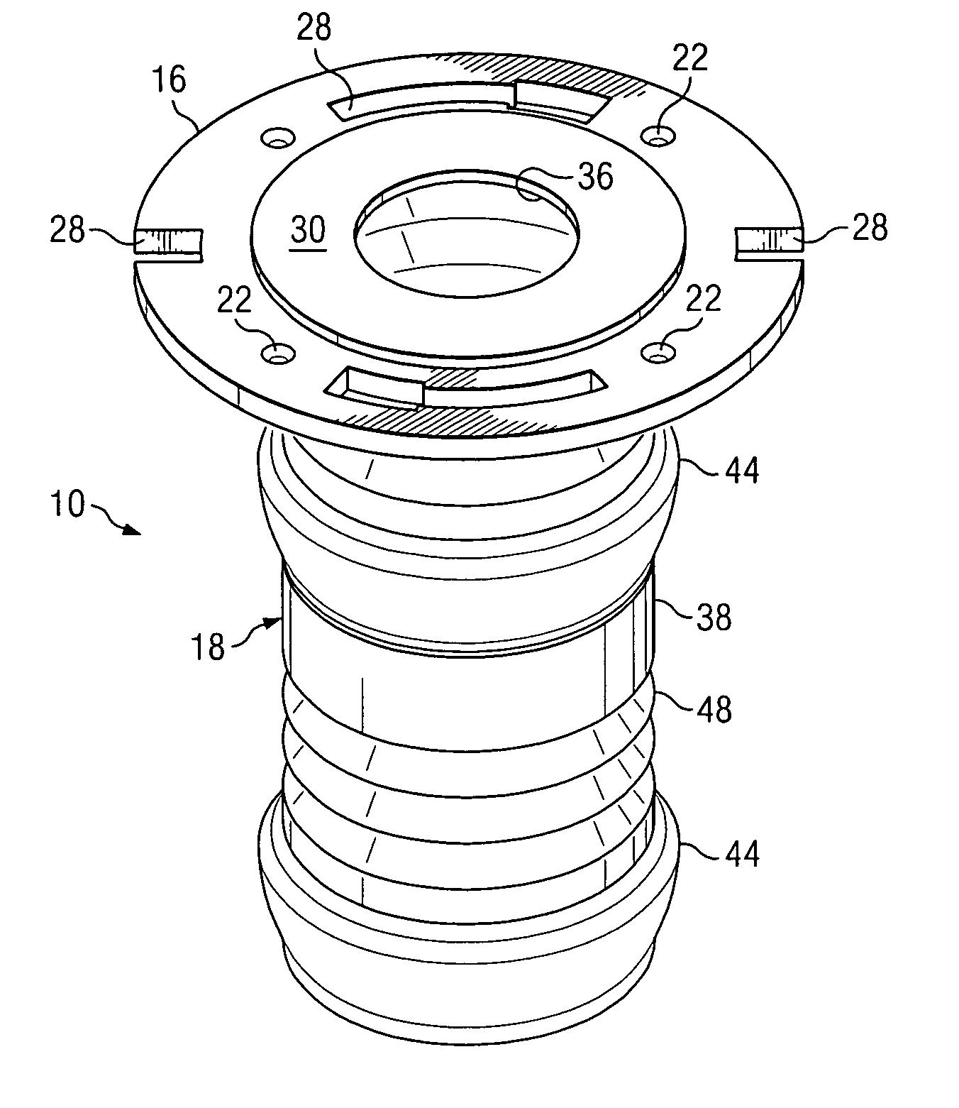 Flexible flange apparatus for connecting conduits and methods for connecting same