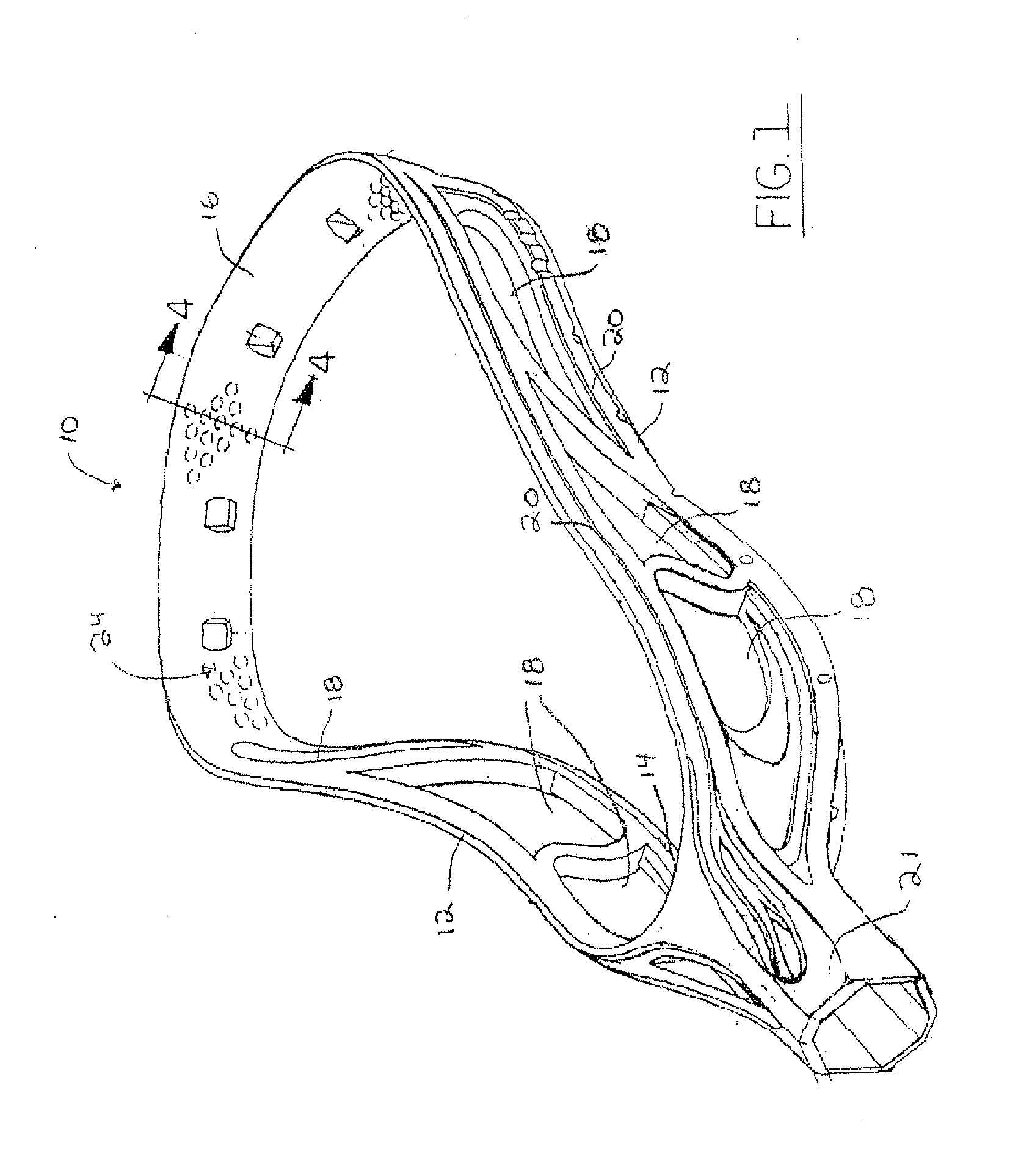 Lacrosse head and method of forming same