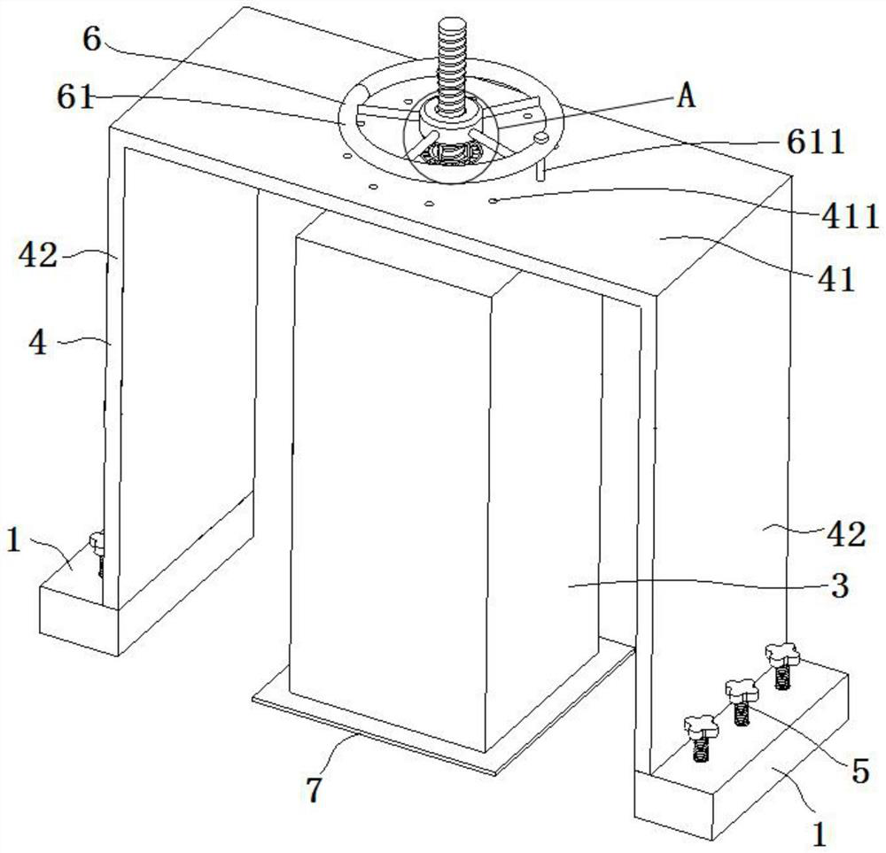 A concrete strength detection device and its detection method