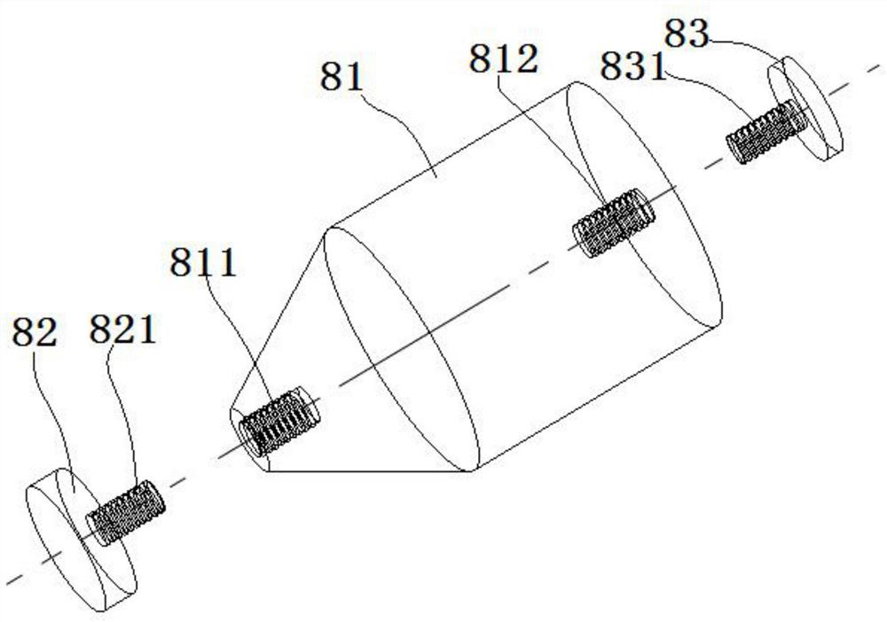 A concrete strength detection device and its detection method