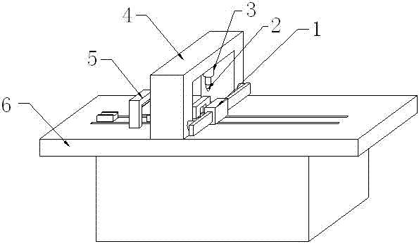 Steel pipe locating and welding device for industrial machine