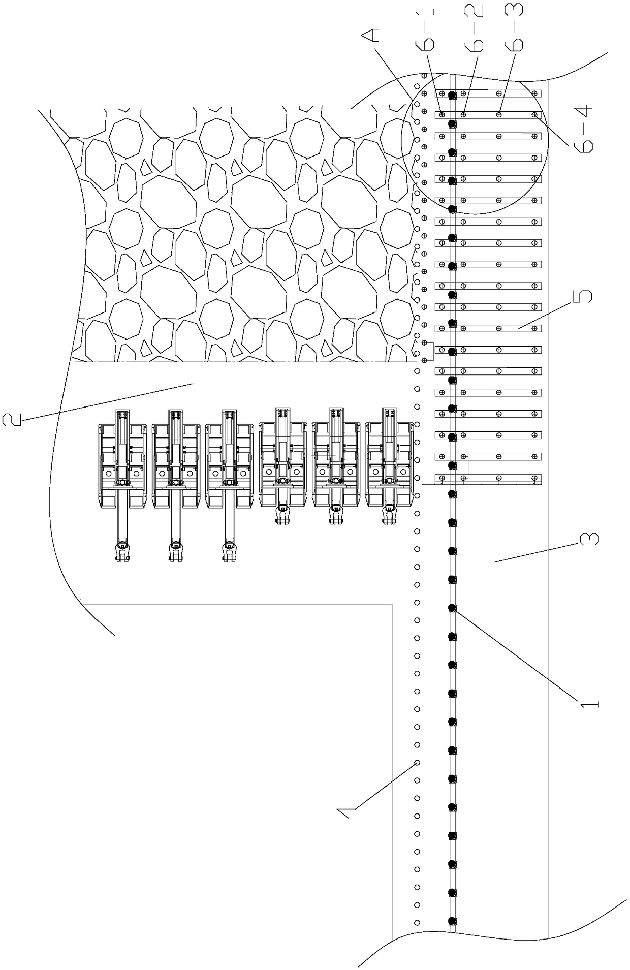 Gob-side entry retaining method for non-blasting roof-cutting and pressure releasing of soft-top coal seam