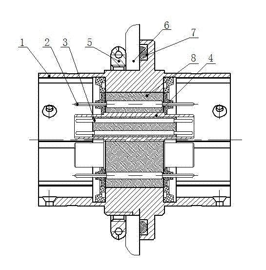 High-temperature-resistant air-tight difference connector socket