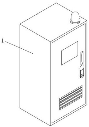 High-low voltage power transformation cabinet and electric leakage control system