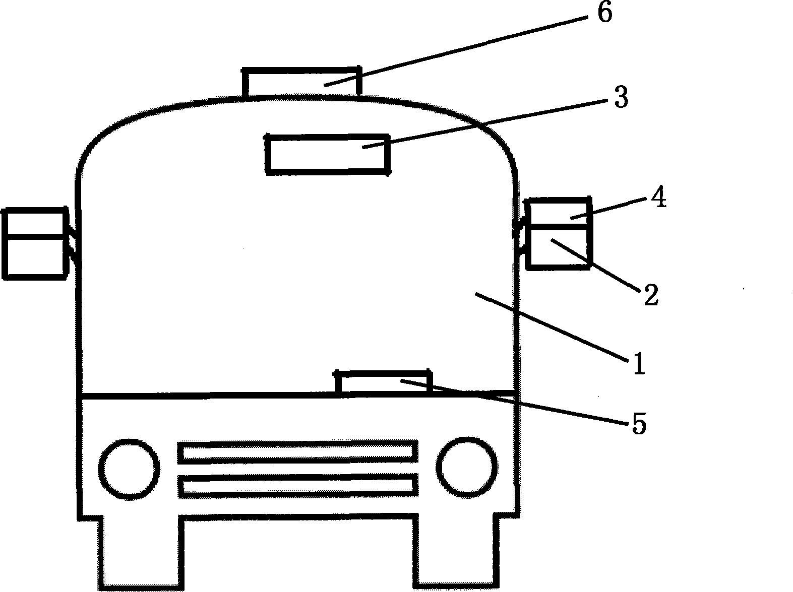 Automobile with pick-up head