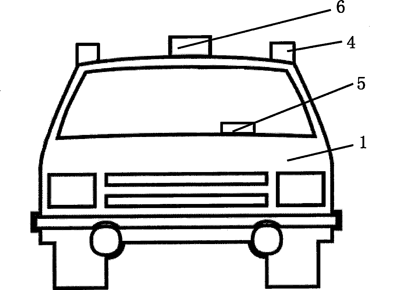 Automobile with pick-up head