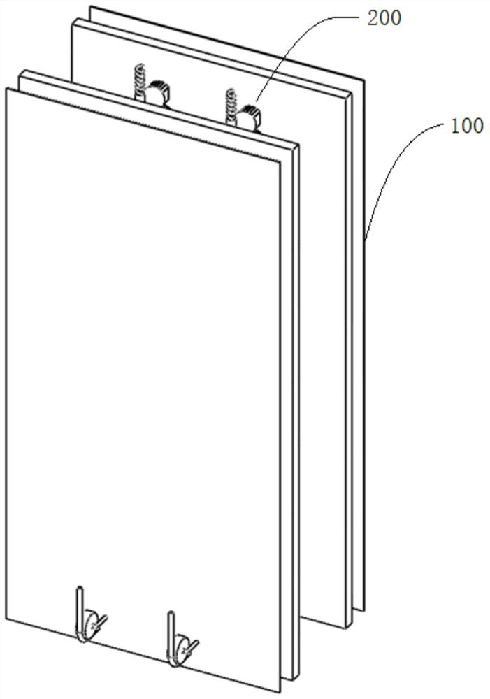 An energy-saving building construction method and wall