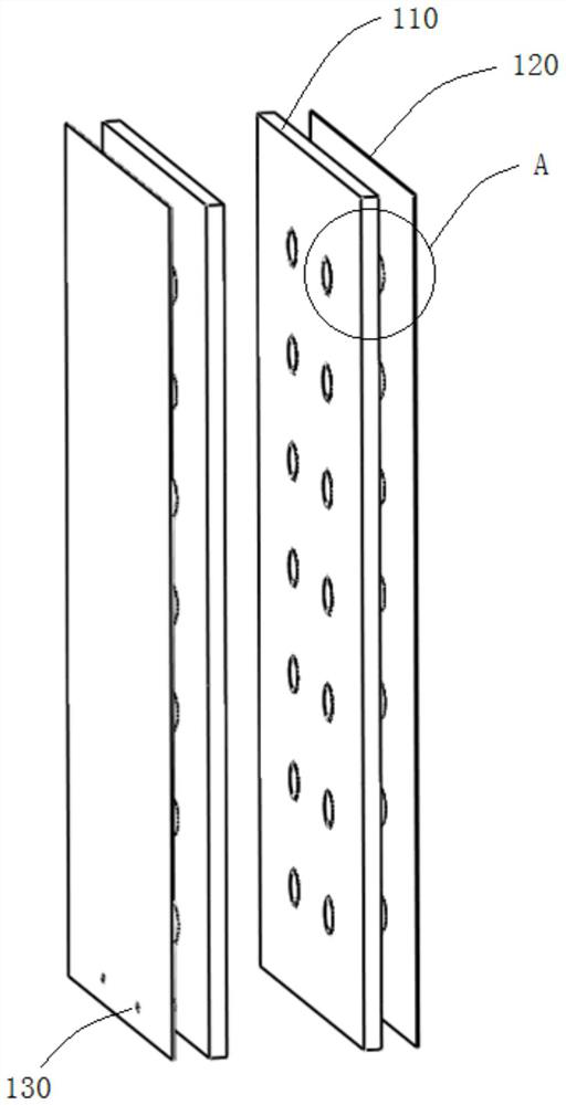 An energy-saving building construction method and wall