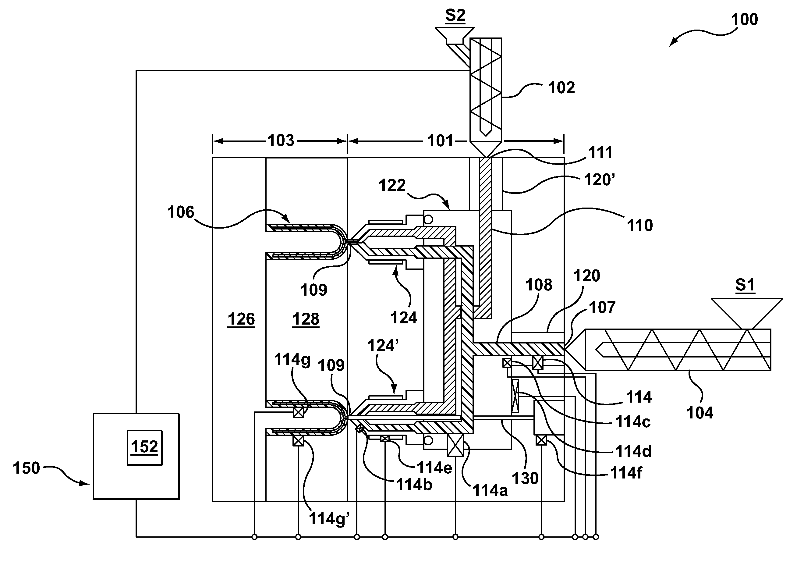 Closed loop control of auxiliary injection unit