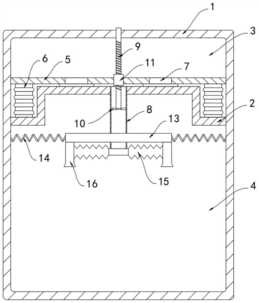 An outdoor power distribution cabinet with rapid self-extinguishing function