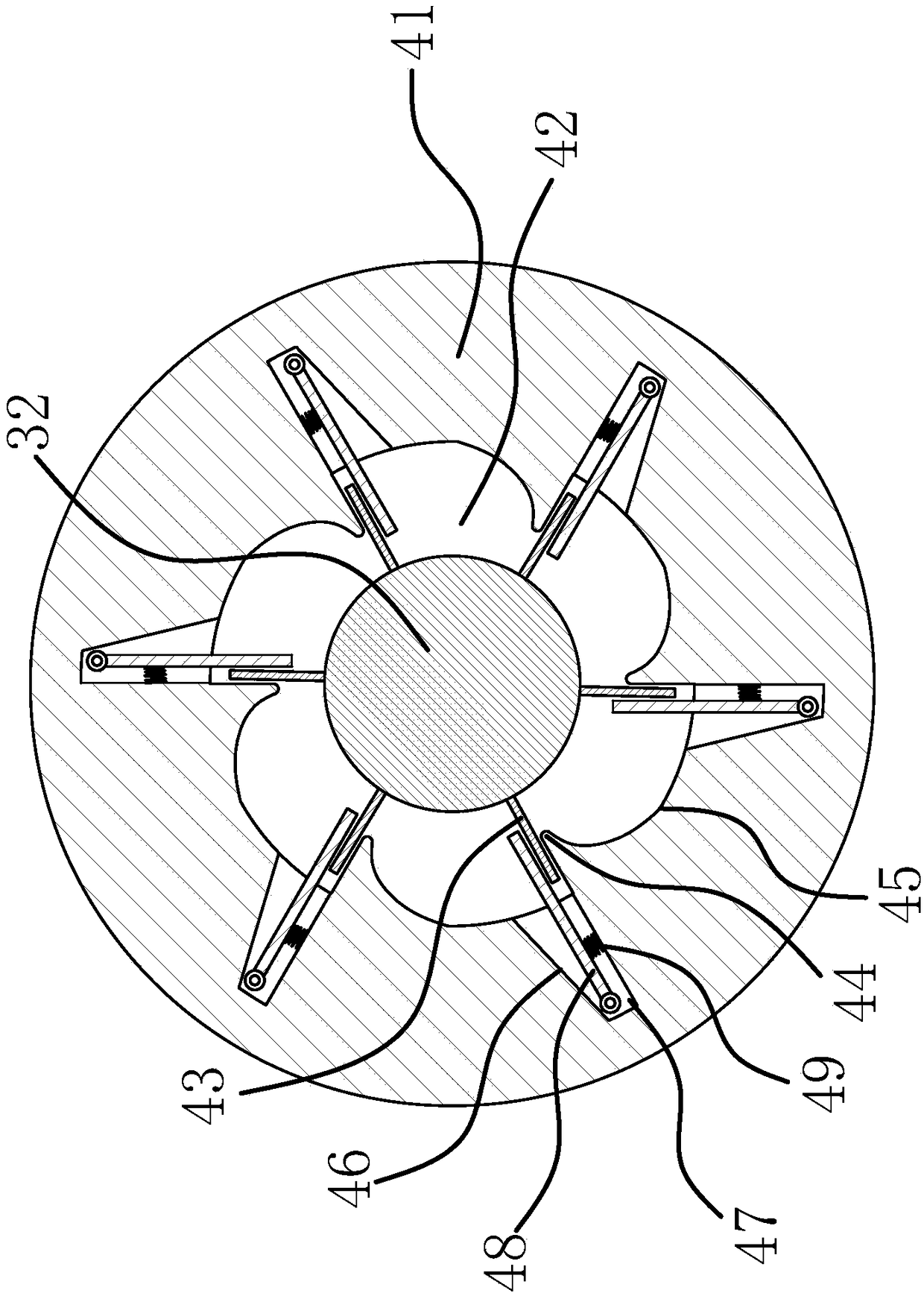 One-way locking structure with positioning function on machine tool