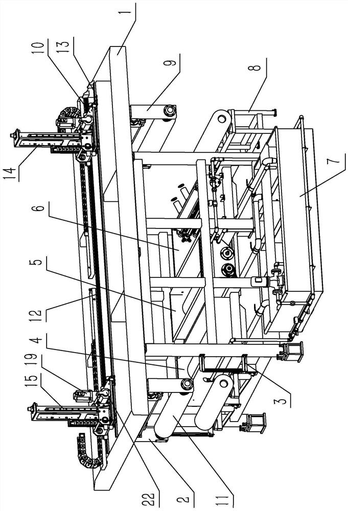 Automatic cleaning machine for gravure rollers of printing machine