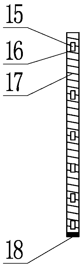 Guiding system for magnetic suspension conveying device made from refractory material