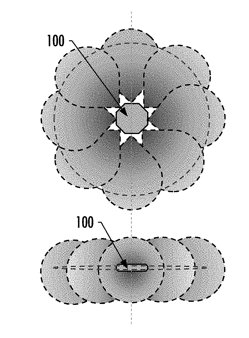 Modular, wireless optical antenna