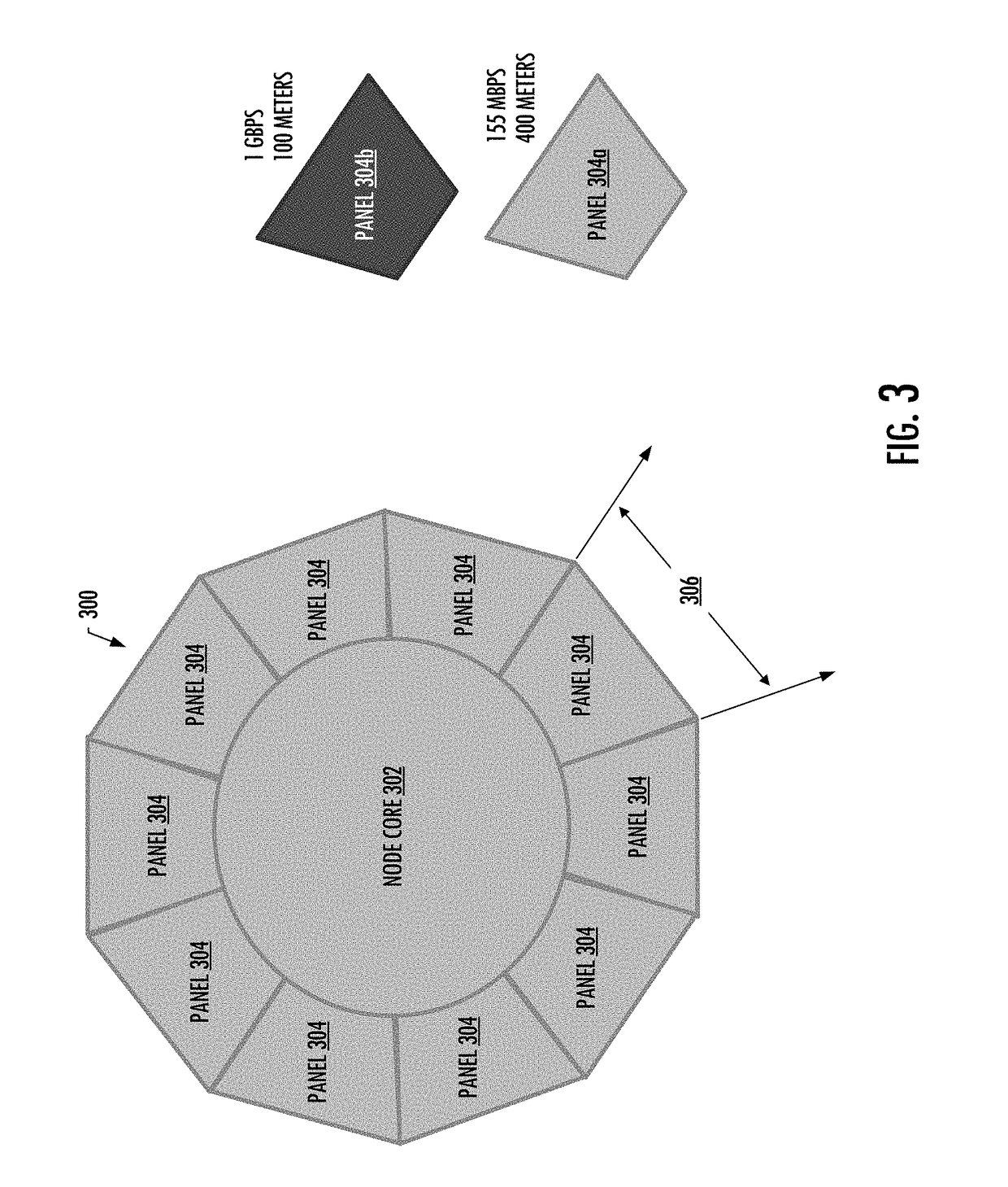 Modular, wireless optical antenna