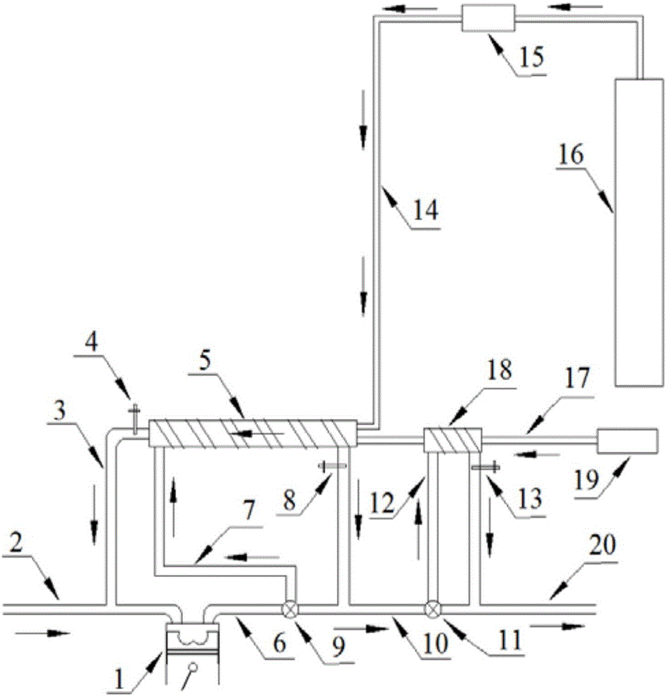 Device for reforming fuel at low temperature through exhaust gas residual heat of engine