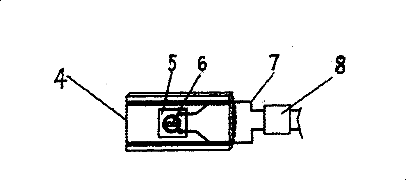 Optical wand -type LED lighting source