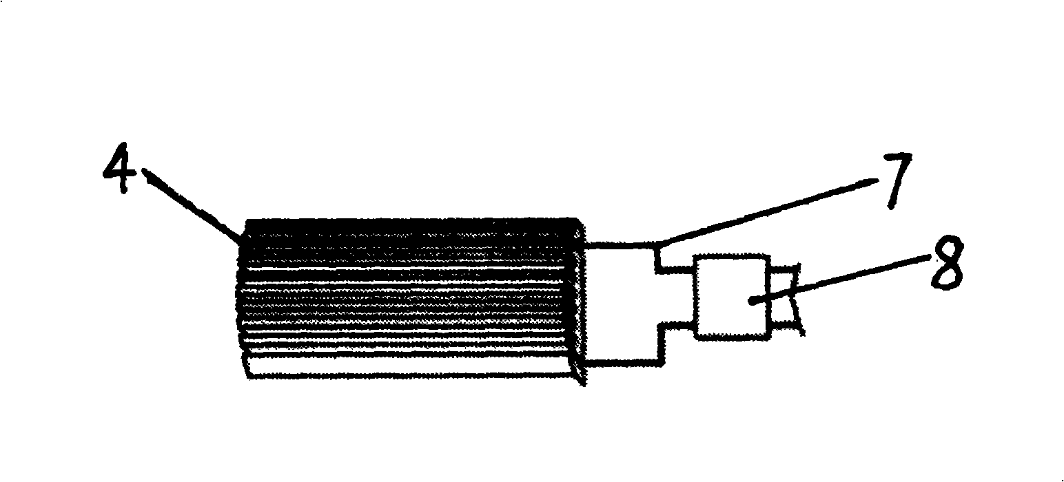 Optical wand -type LED lighting source