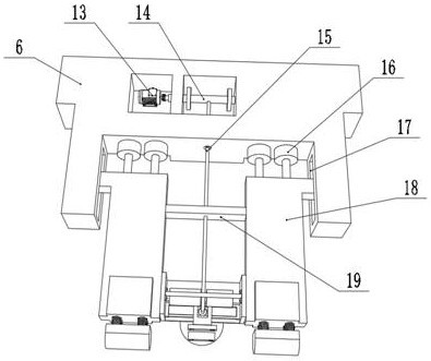 Convenient-to-move constructional engineering perpendicularity detection device