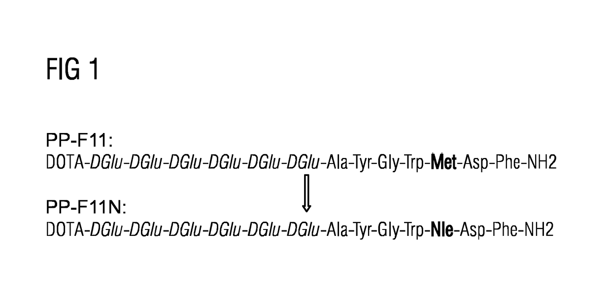 Mini-gastrin analogue, in particular for use in CCK2 receptor positive tumour diagnosis and/or treatment