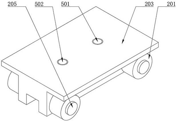 Measuring device for three-dimensional coordinate values of complex bent pipe