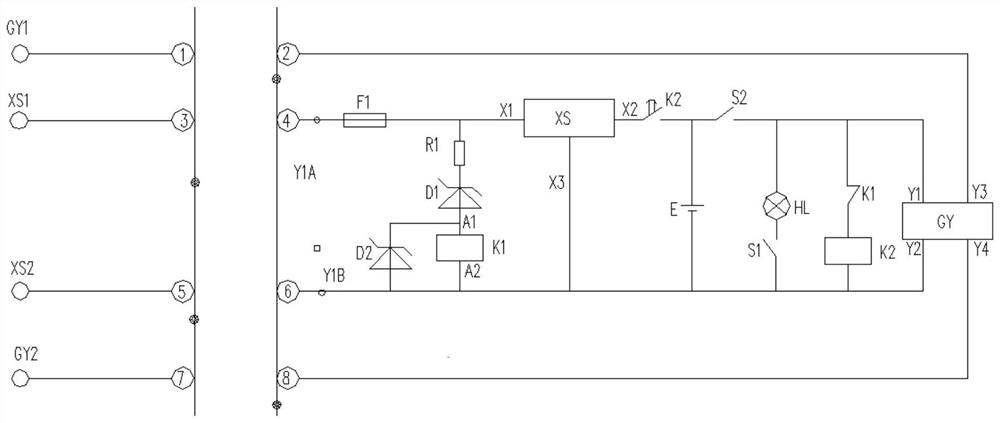 A high-voltage switchgear test module