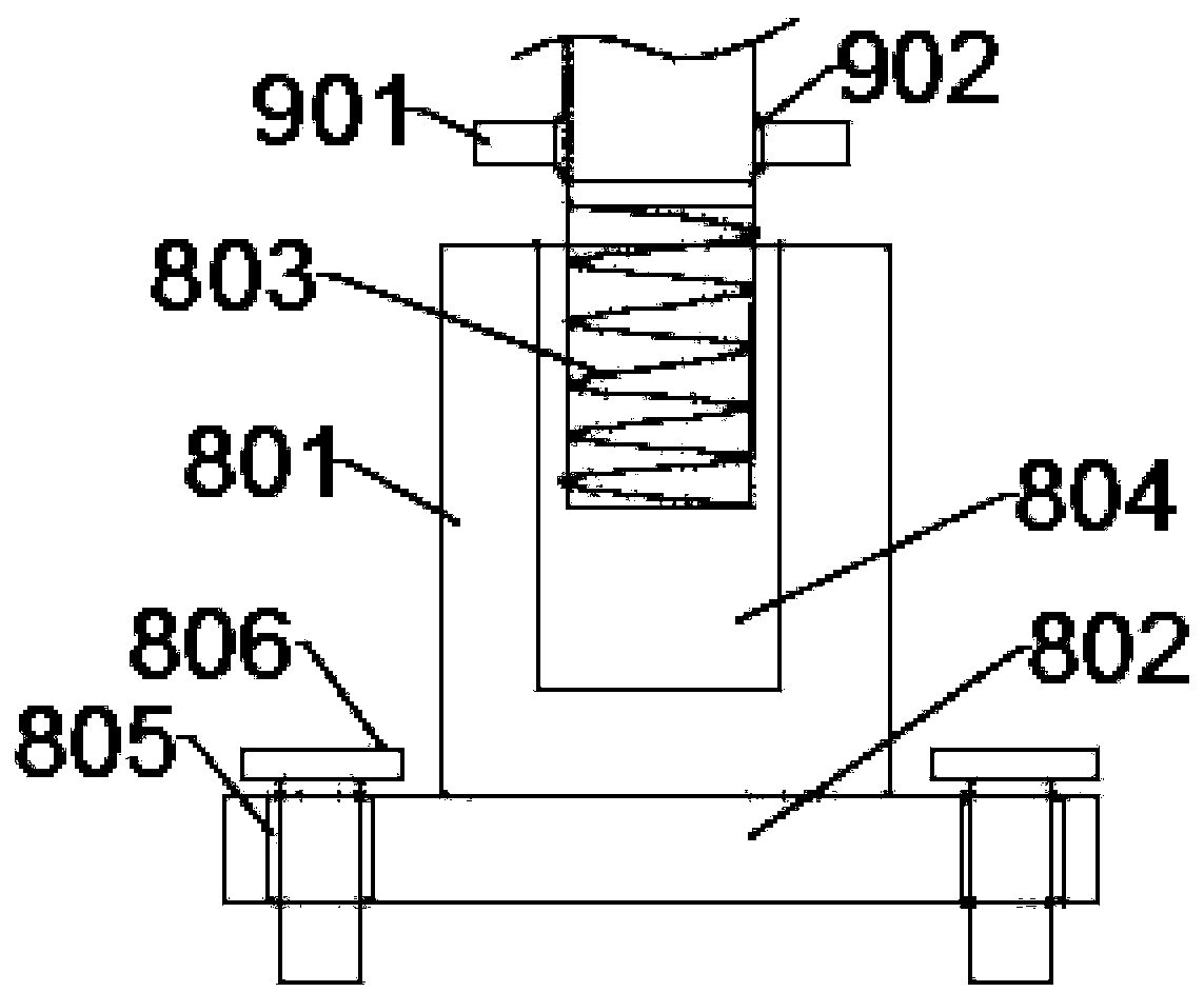 Rotary type new energy vehicle charging pile with heat dissipation apparatus