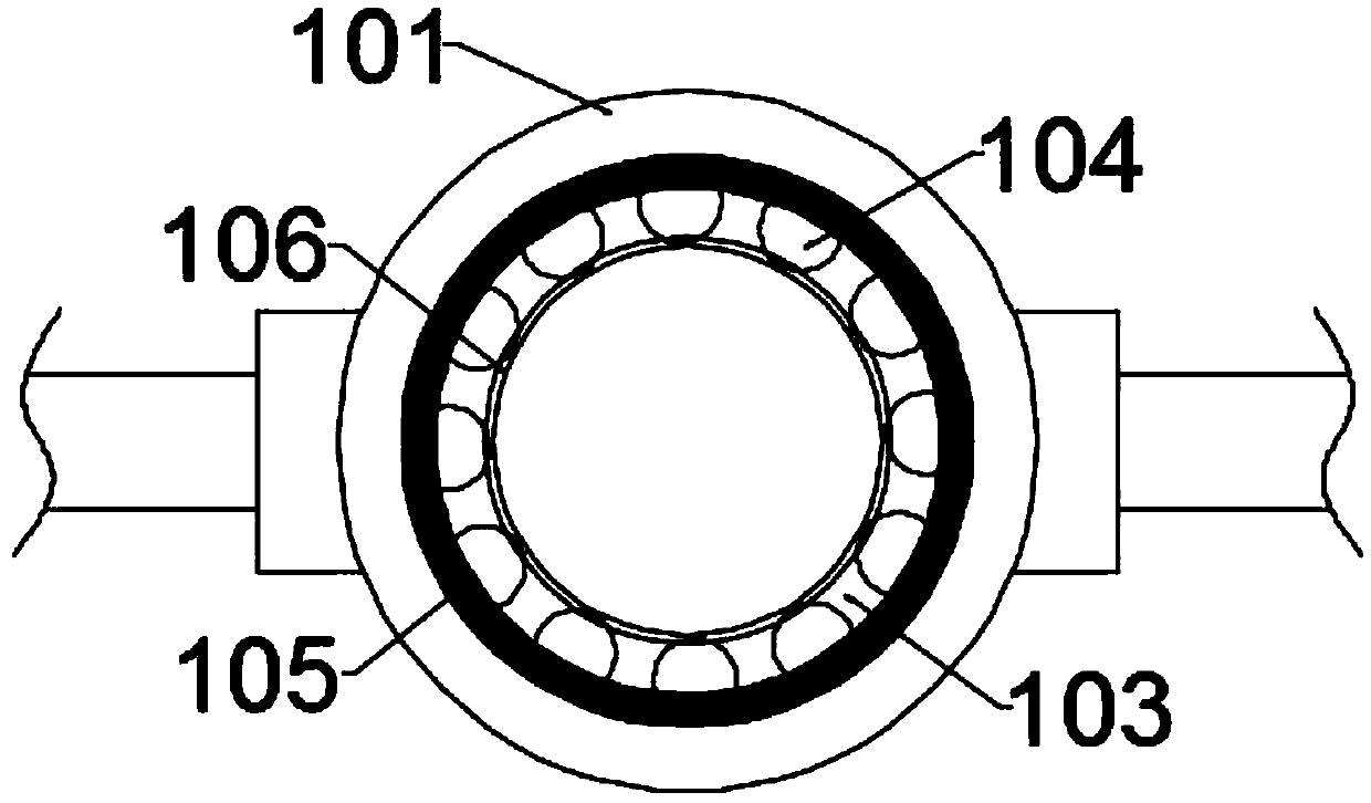 Rotary type new energy vehicle charging pile with heat dissipation apparatus