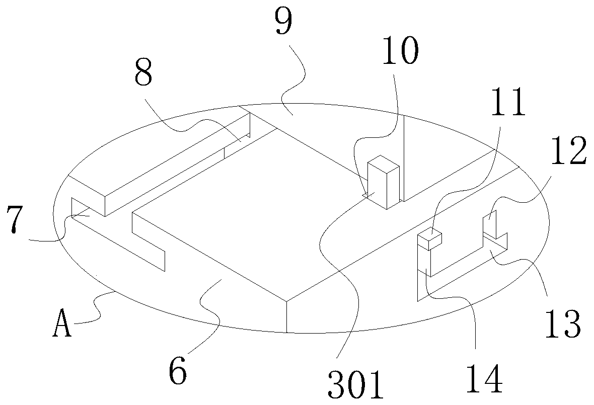 Valve machining clamp convenient to use, disassemble and assemble