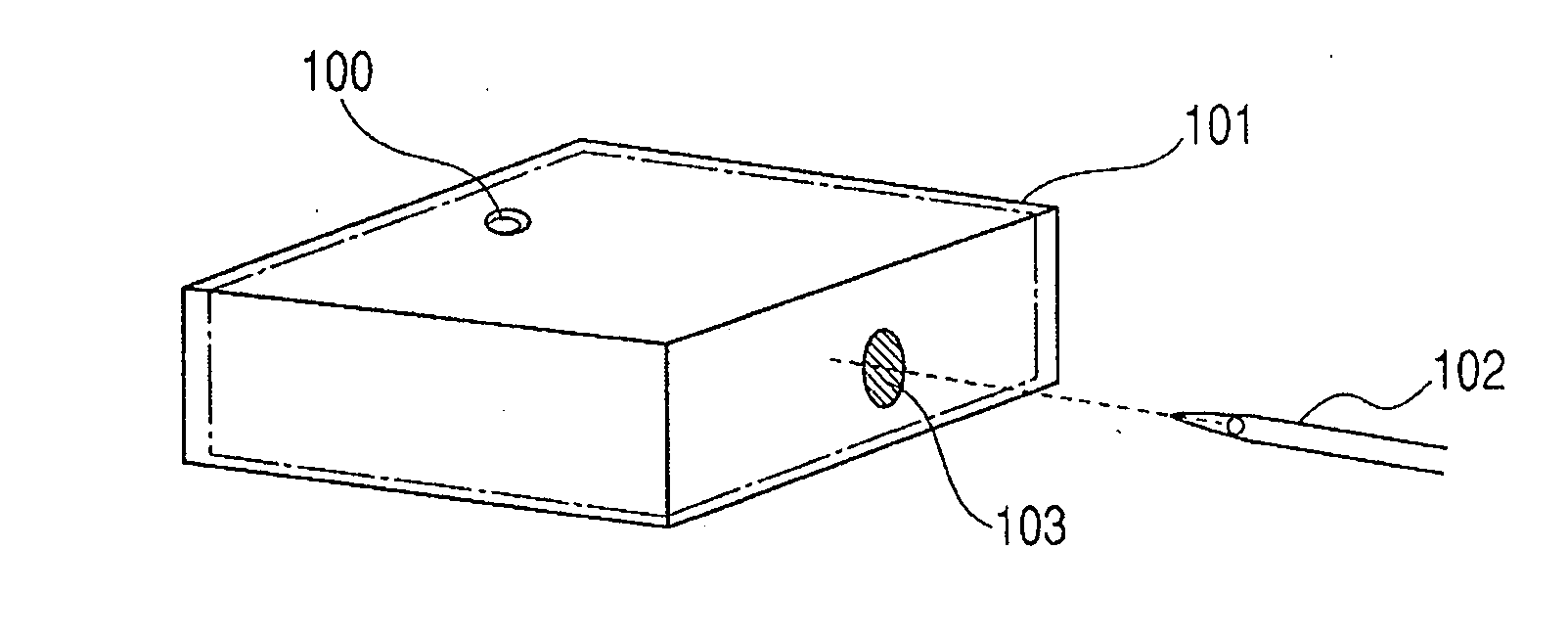 Ink tank for ink jet recording device