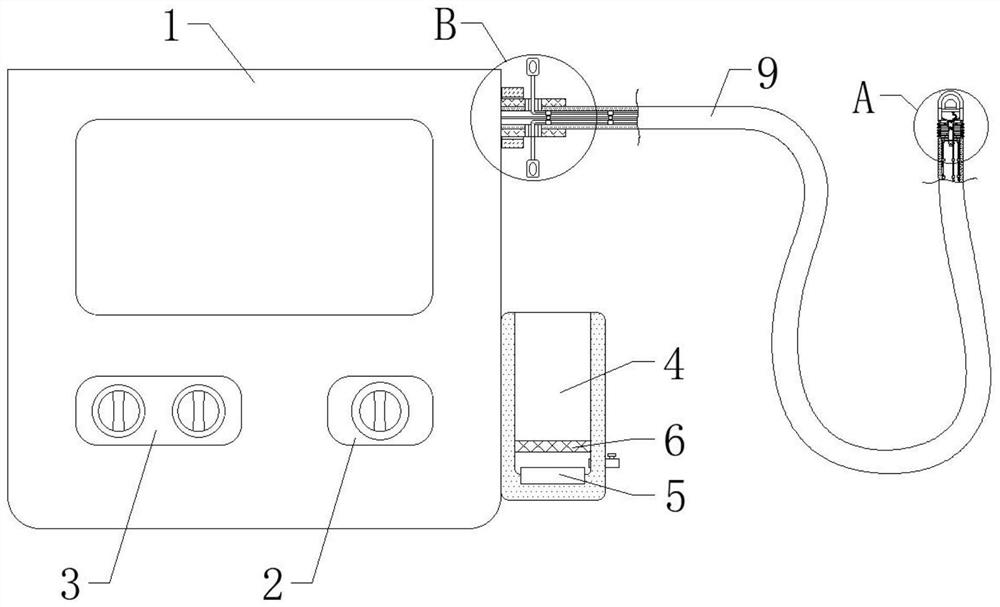 Laparoscopic examination device for infertility