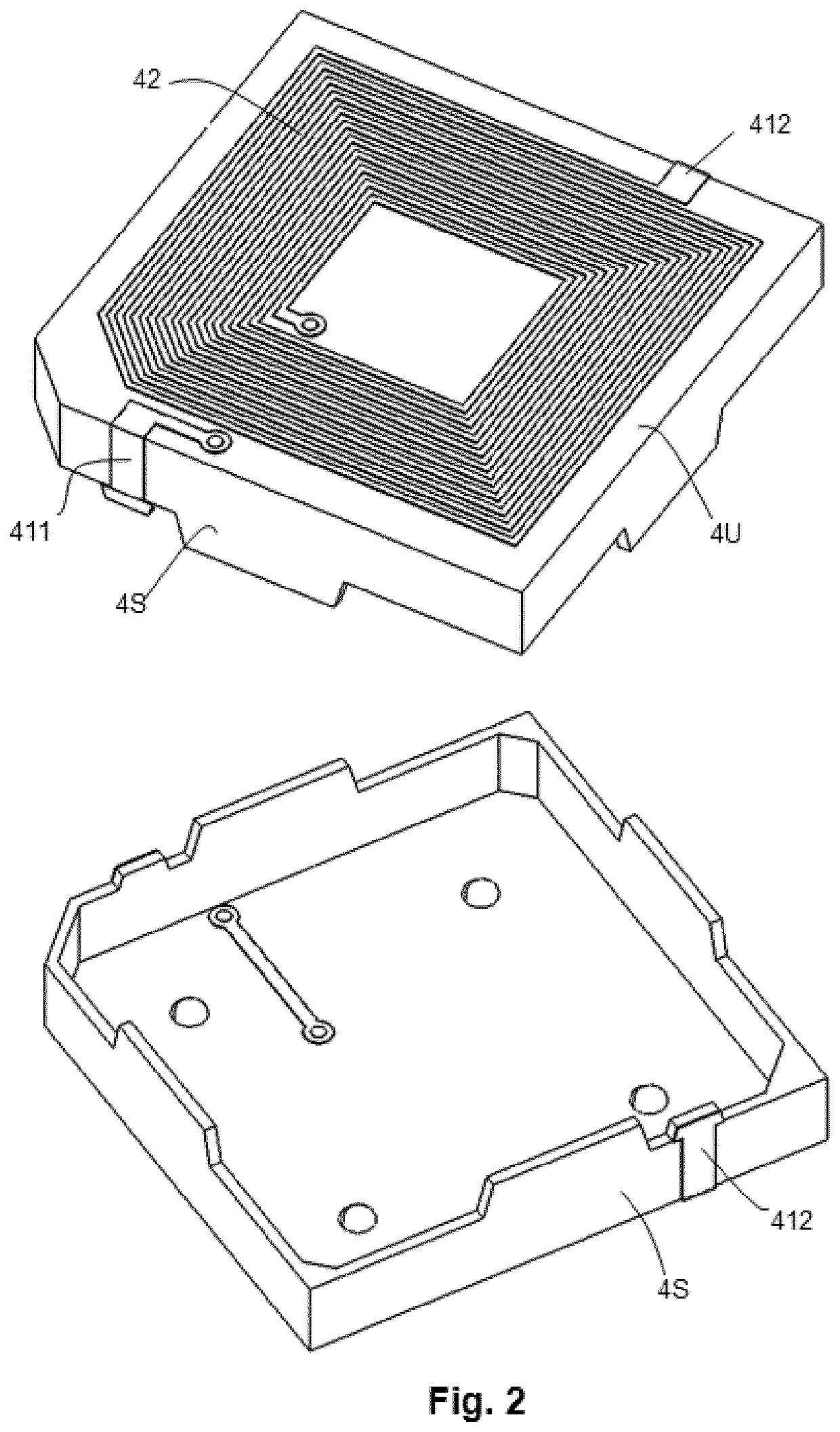 Antenna device for HF and LF operation