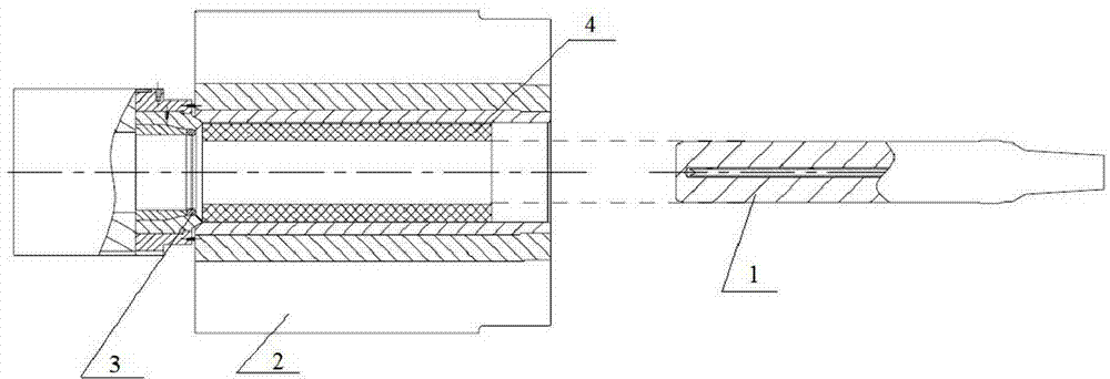 Extrusion needle and extrusion method for large-specification thin-walled pipe or hollow profile