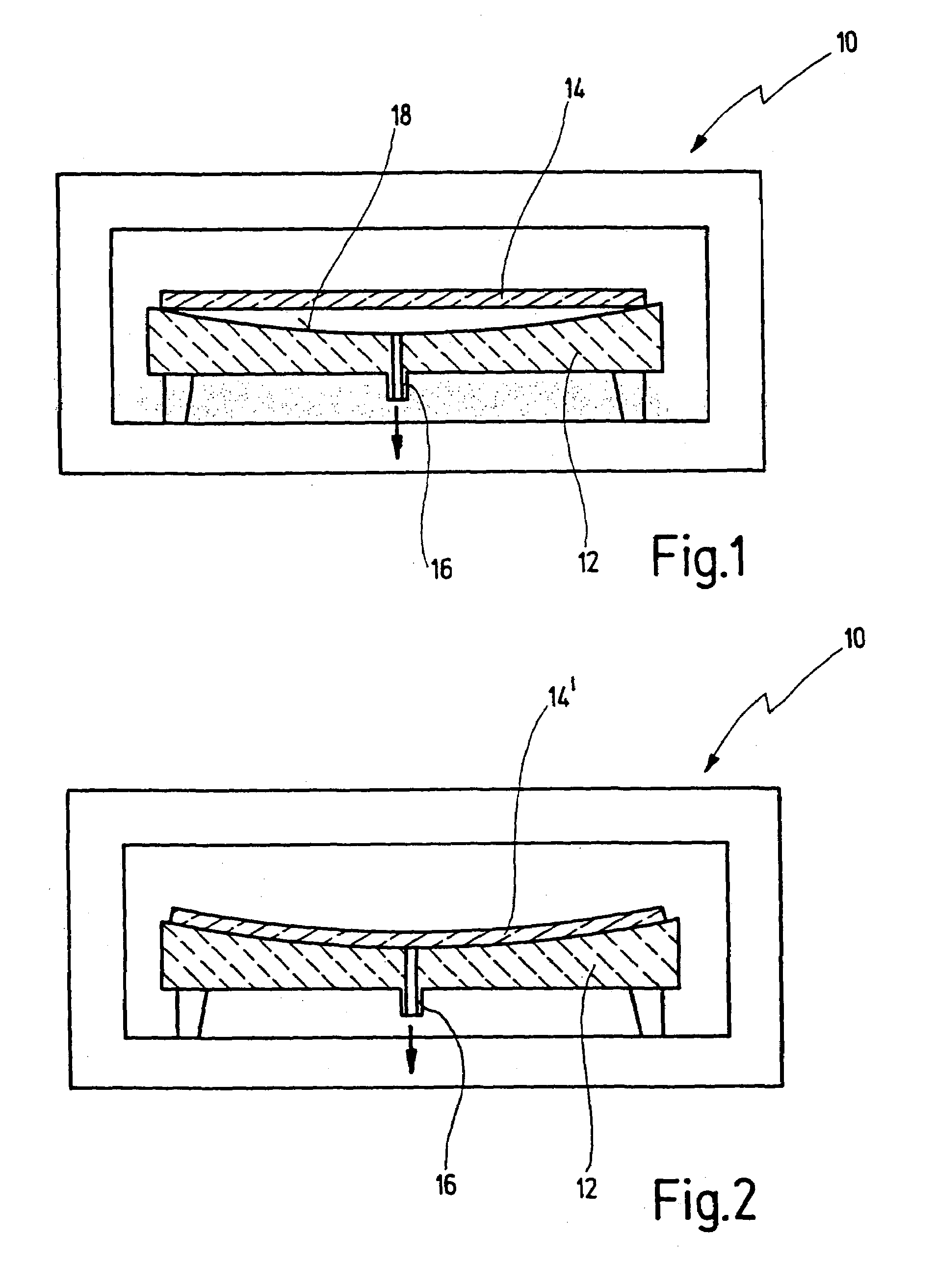 Method for the forming of glass or glass ceramics