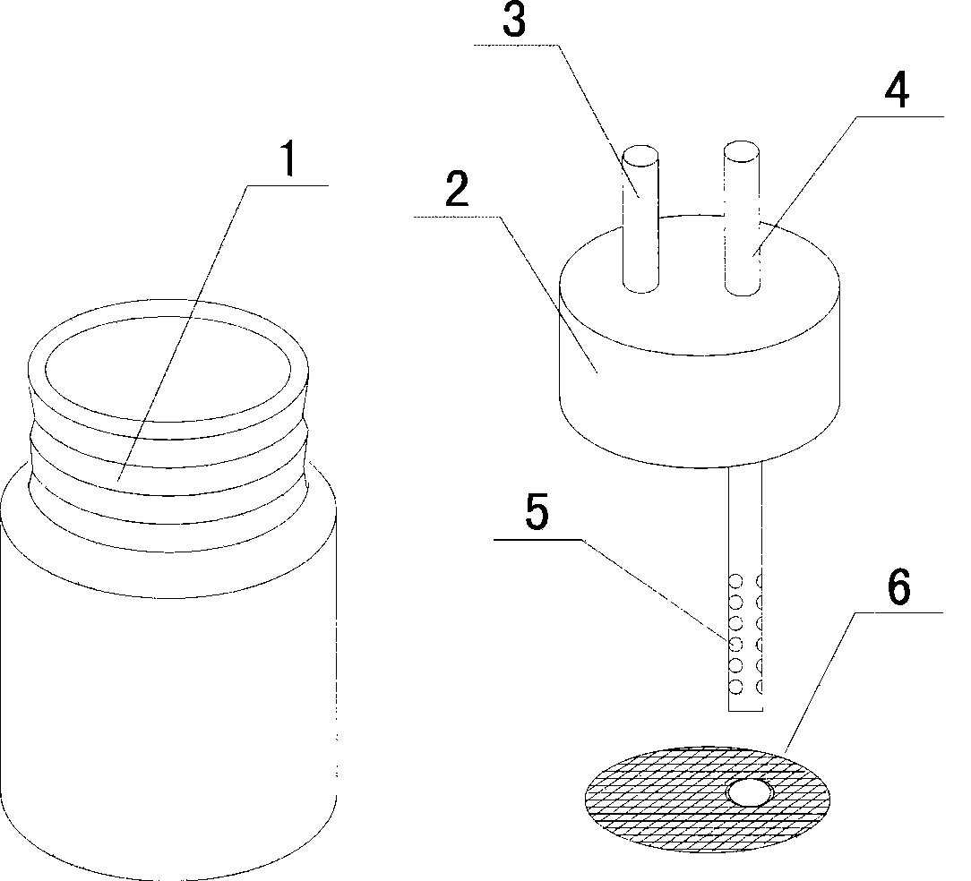 Instantaneous active carbon adsorption radon sampling apparatus and perambulation method