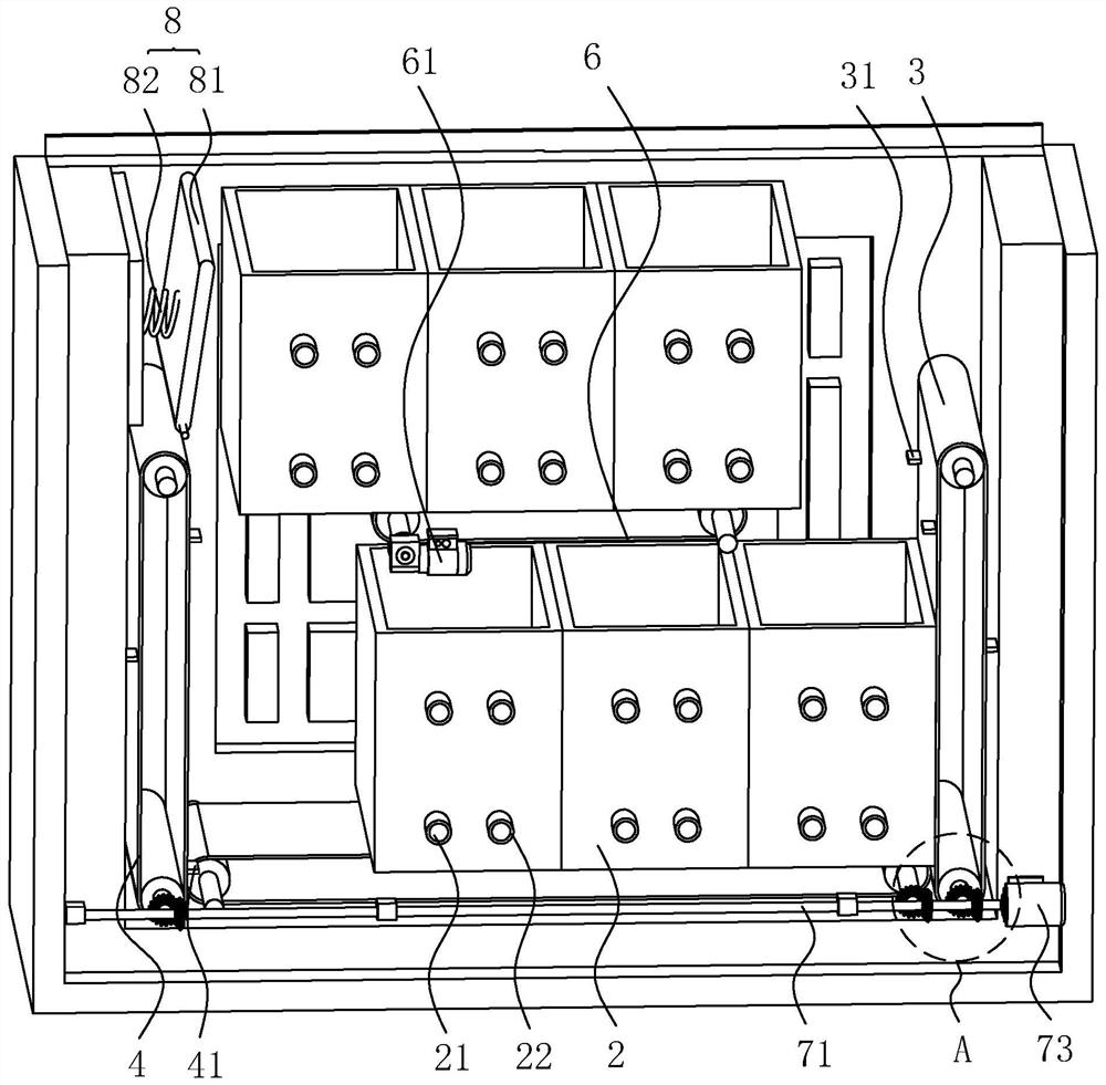 Intelligent arc-shaped two-way display cabinet for refrigerated food