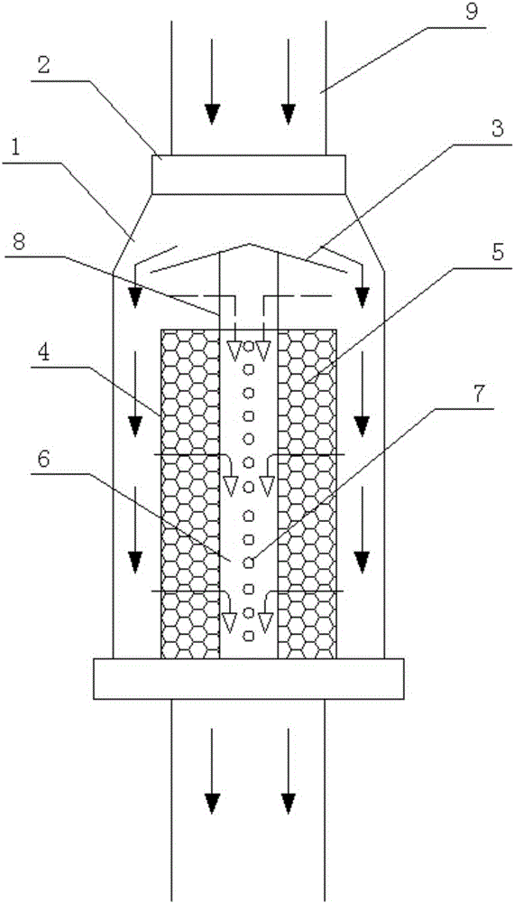 A kind of rainwater filter for building