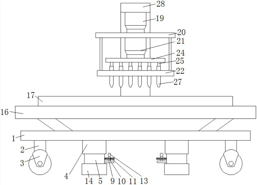 High-napping-efficiency needling machine