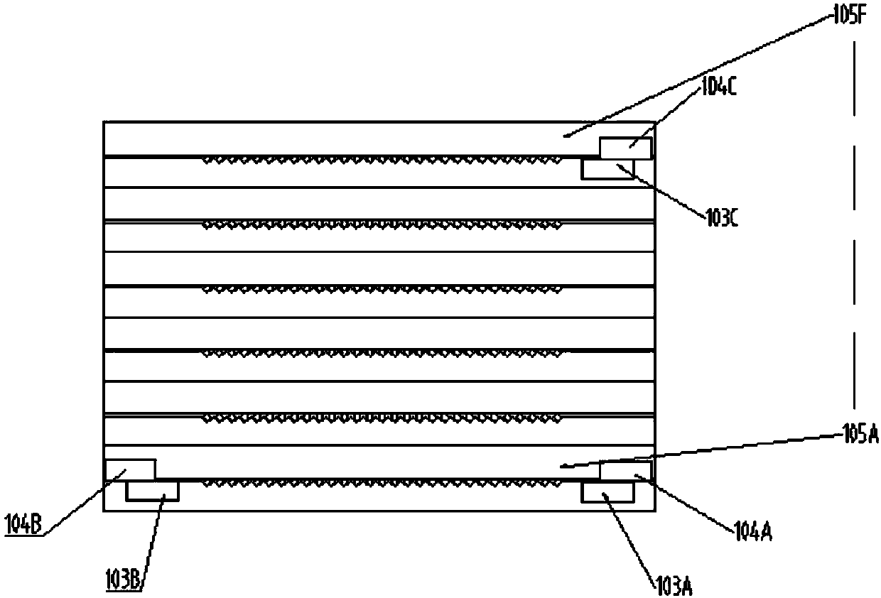 Two-dimensional array collimator with micro interval and high density and preparation method thereof