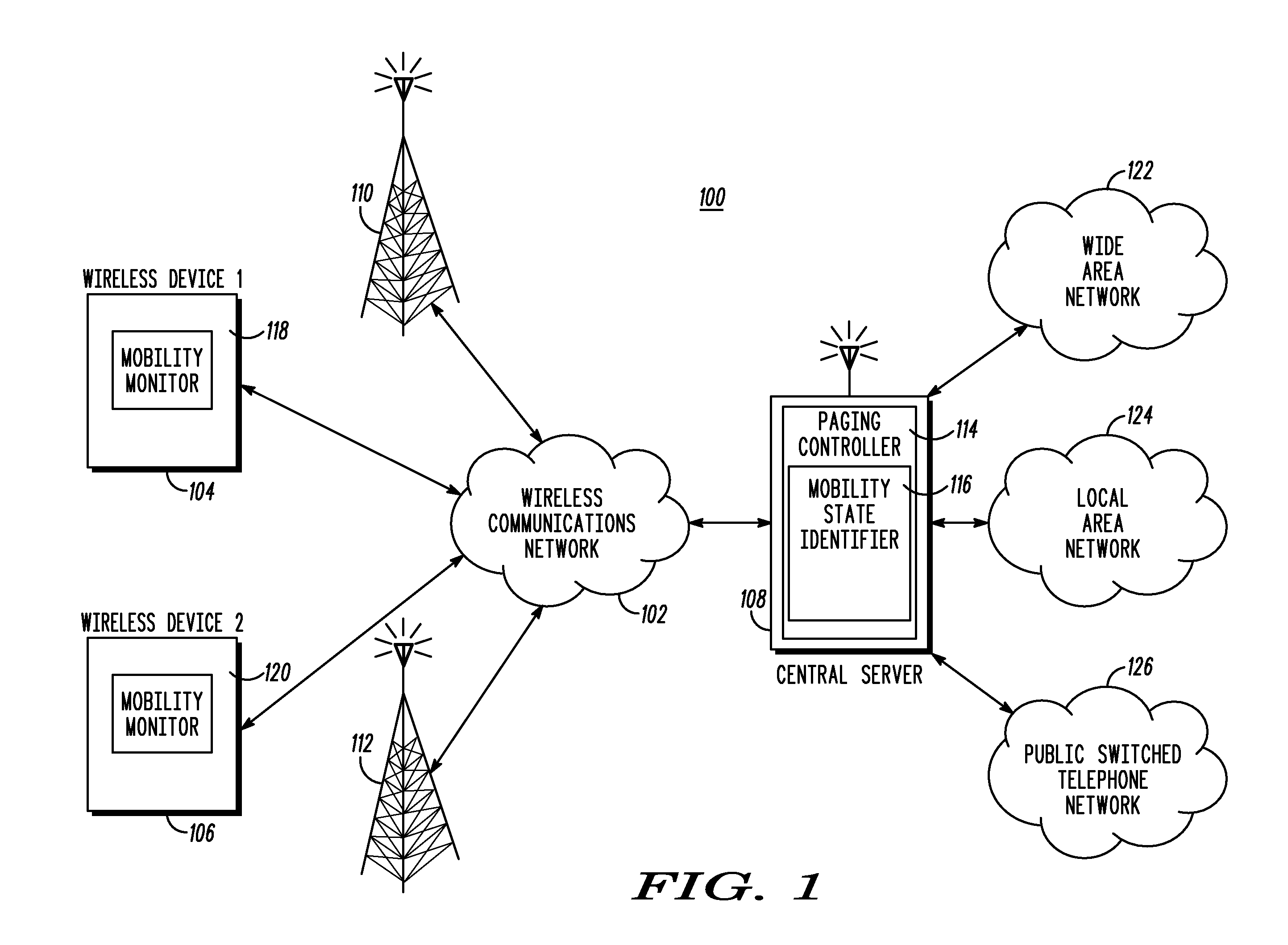 Selection of wireless communication cells based on a mobility state of a wireless device