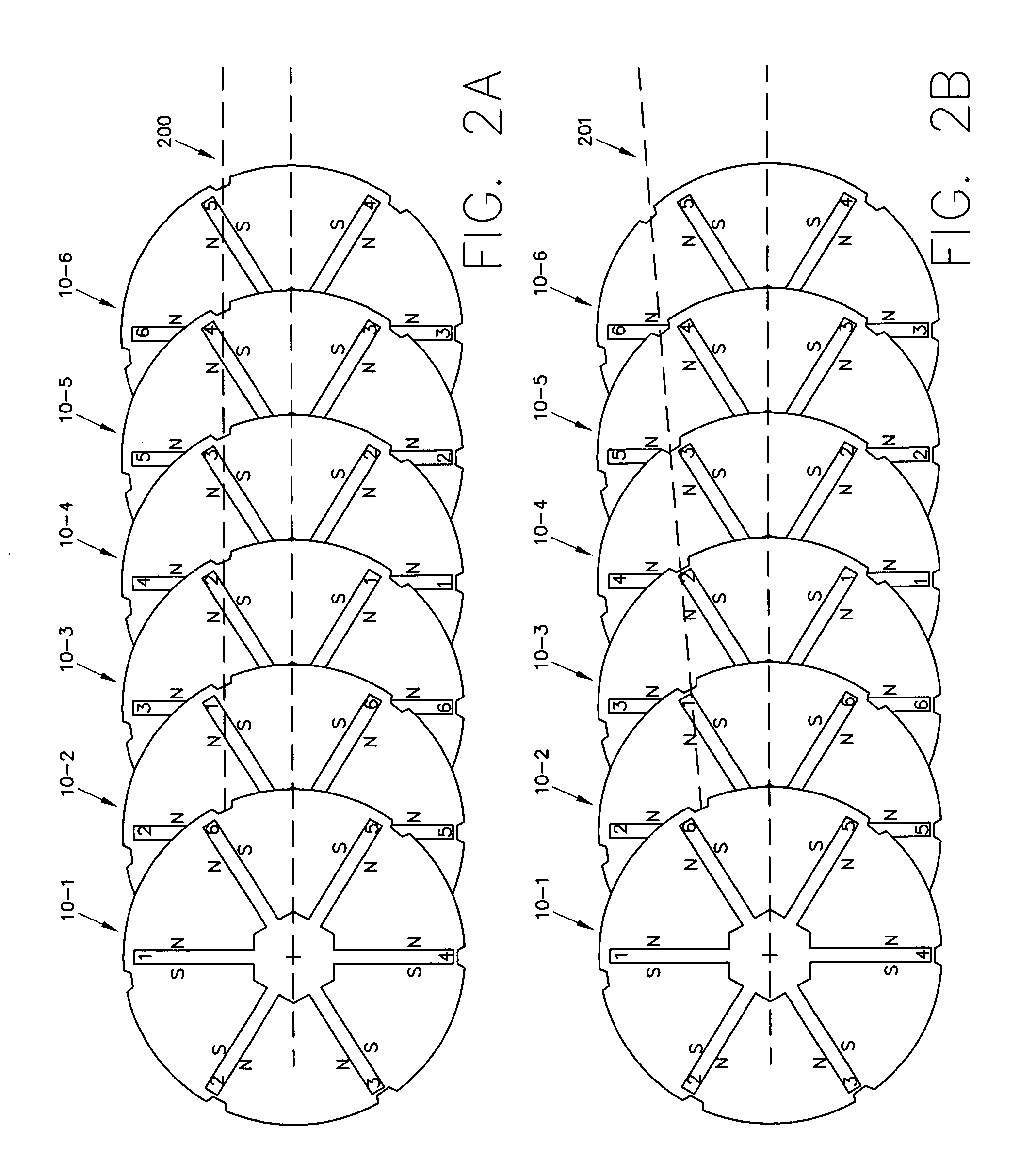 Rotor assembly and stator assembly for an electrical machine