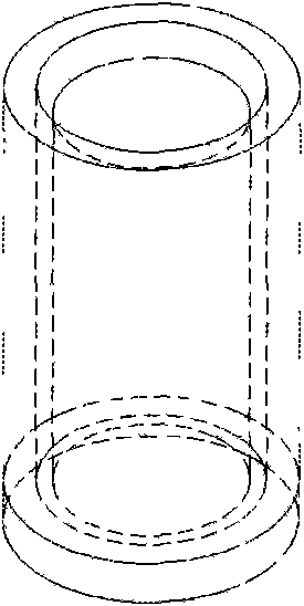 Small-sized desktop type magnetic resonance quality control and comprehensive test phantom