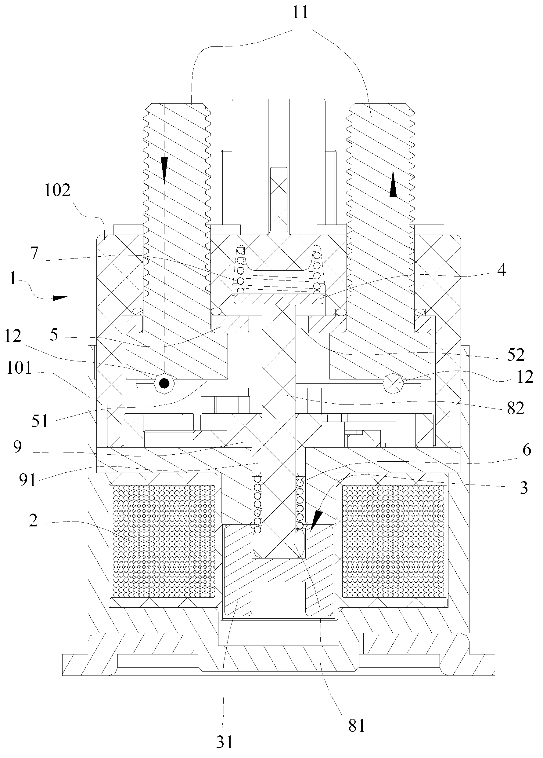 Method for inhibiting peak starting current of start-stop motor, relay and start-stop motor