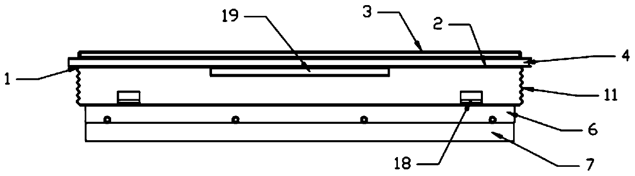 Efficient heat dissipation electric appliance box with sealing performance